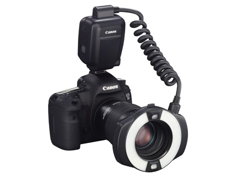 Canon Macro Ring Lite, flash anulare per reflex